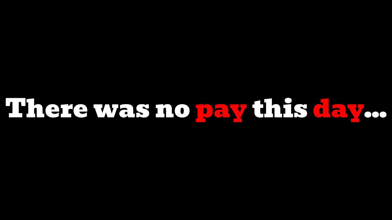 "Pay" Day backdrop