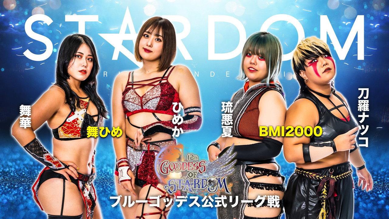 Stardom 12th Goddesses of Stardom Tag League in Sendai backdrop