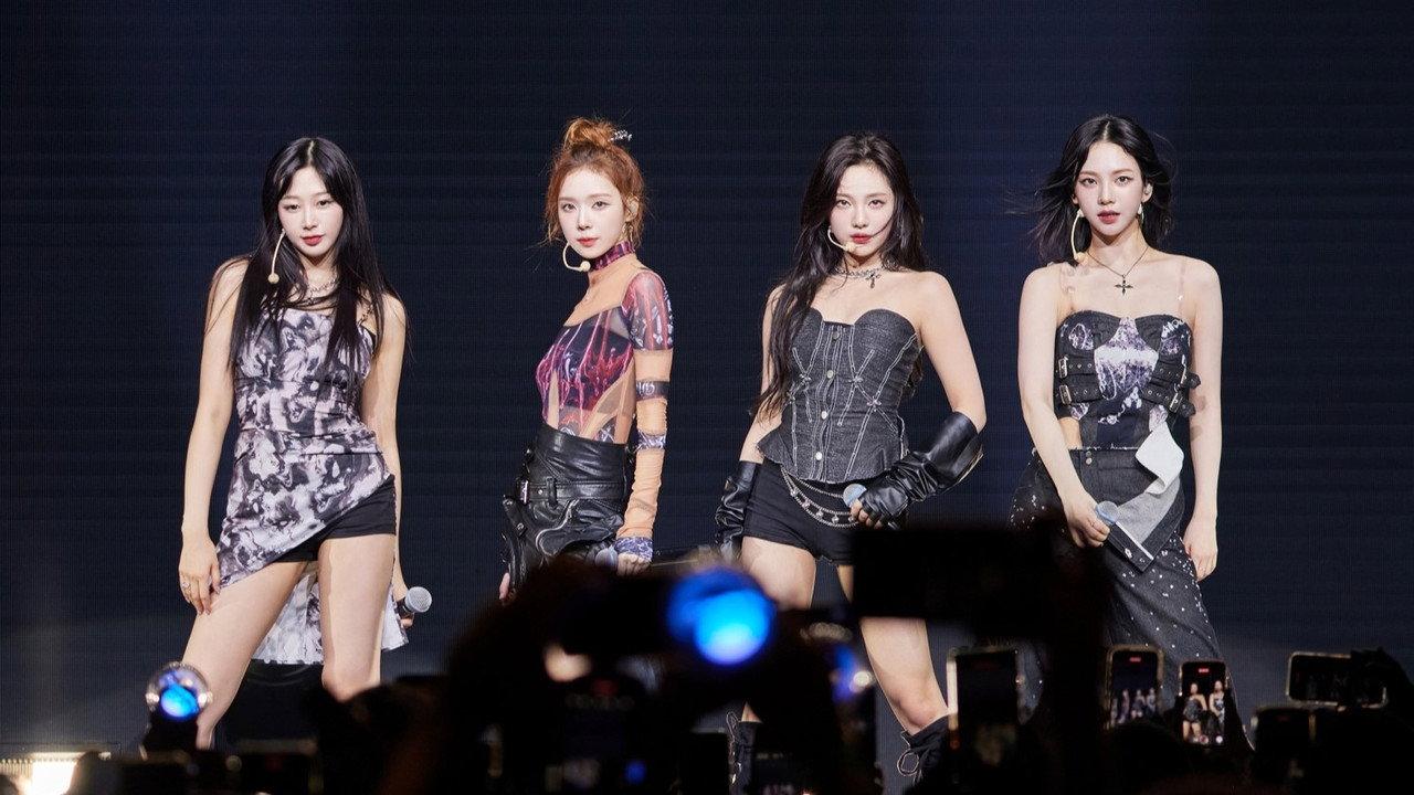 aespa LIVE TOUR 2023 ‘SYNK:HYPER LINE’ in JAPAN -Special Edition- backdrop