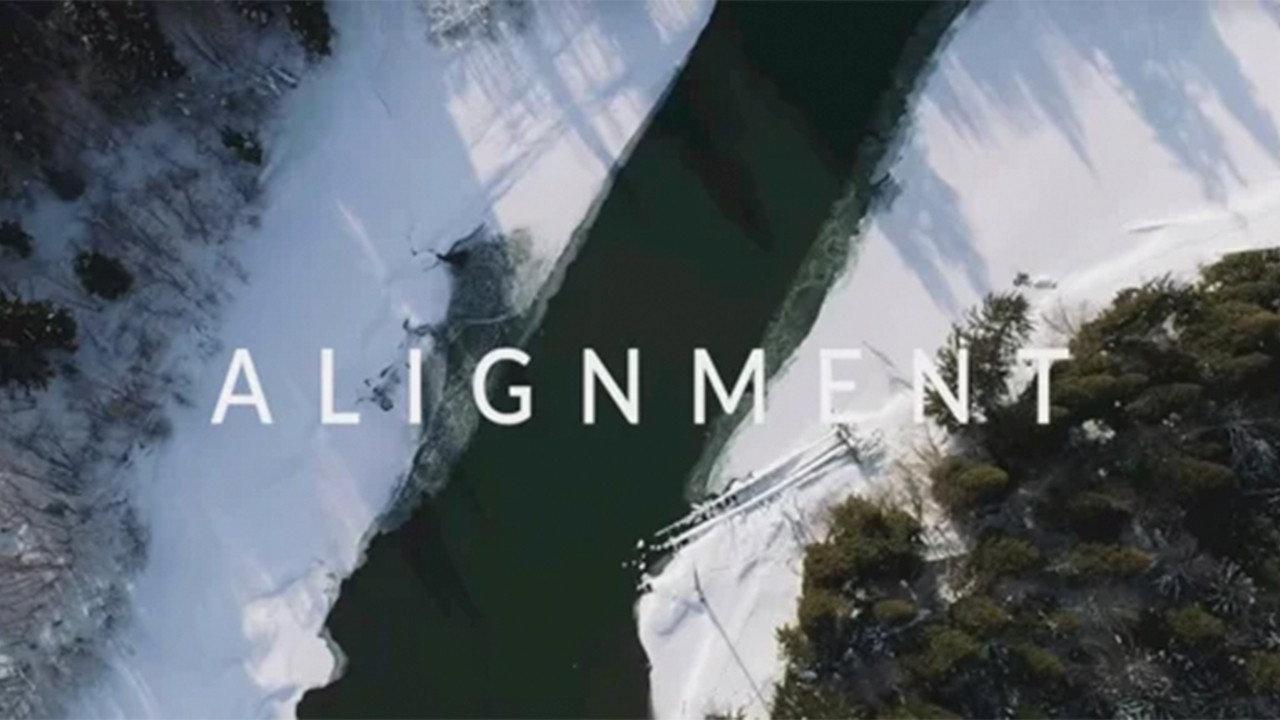 Alignment backdrop