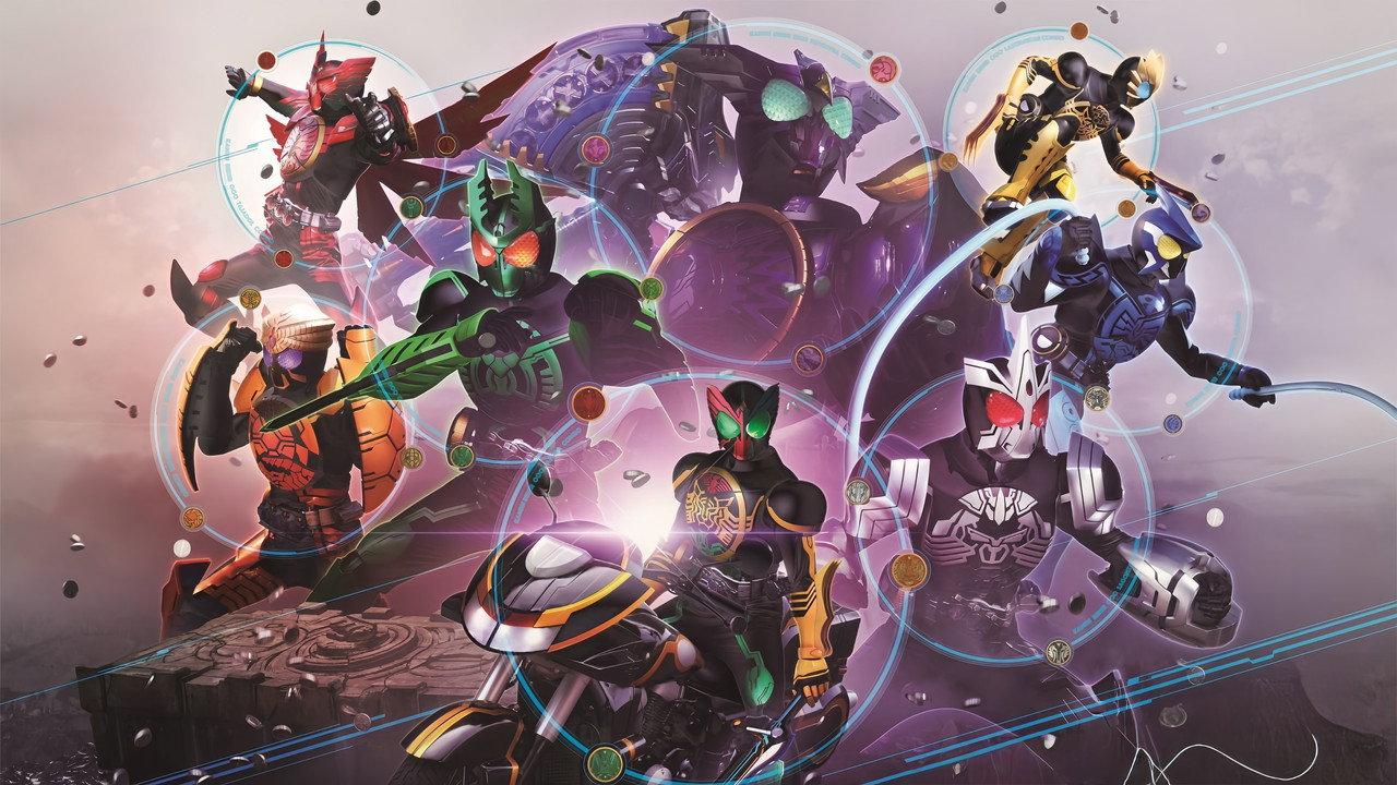 Kamen Rider OOO backdrop