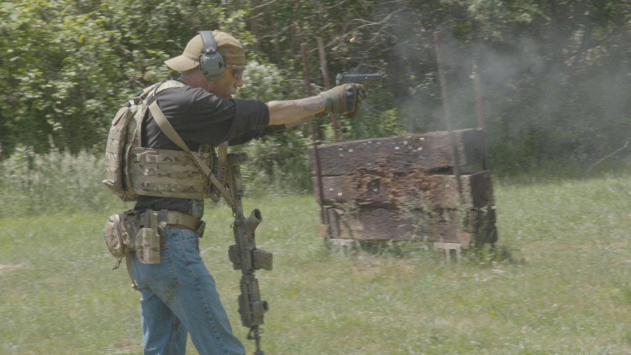 The Militiaman backdrop