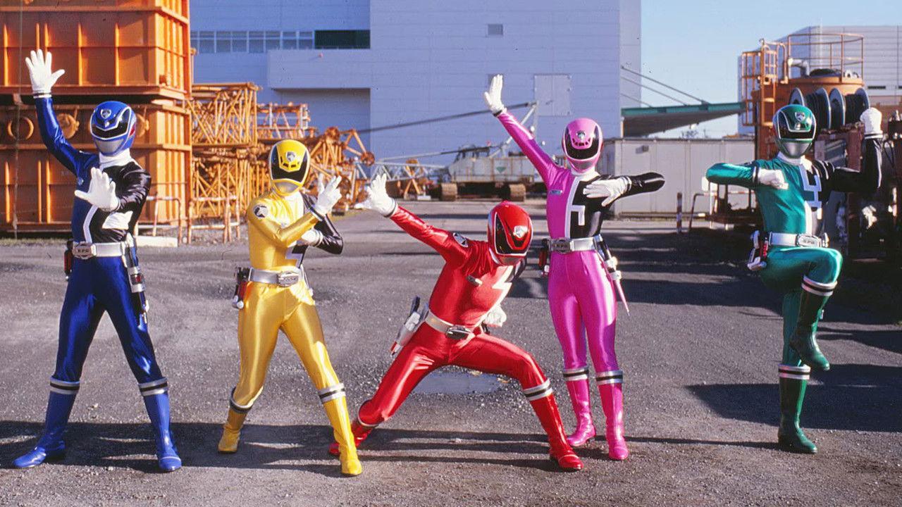 Tokusou Sentai Dekaranger backdrop