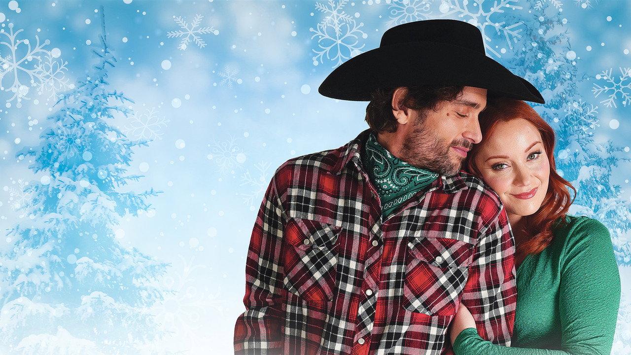 A Cowboy Christmas backdrop