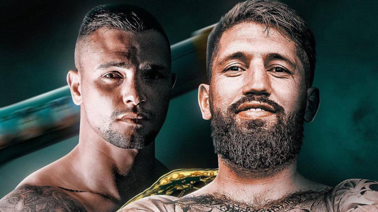 Kevin Lerena vs. Senad Gashi backdrop