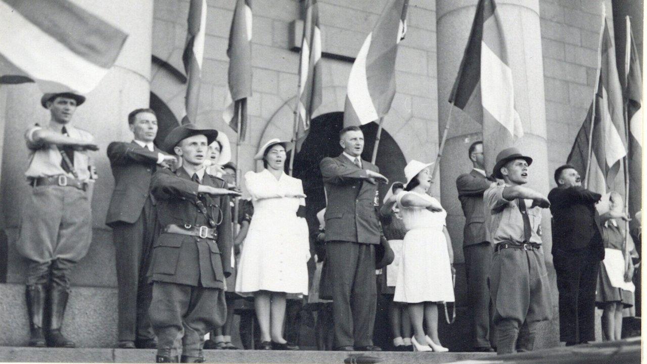 Nazi Collaborators backdrop