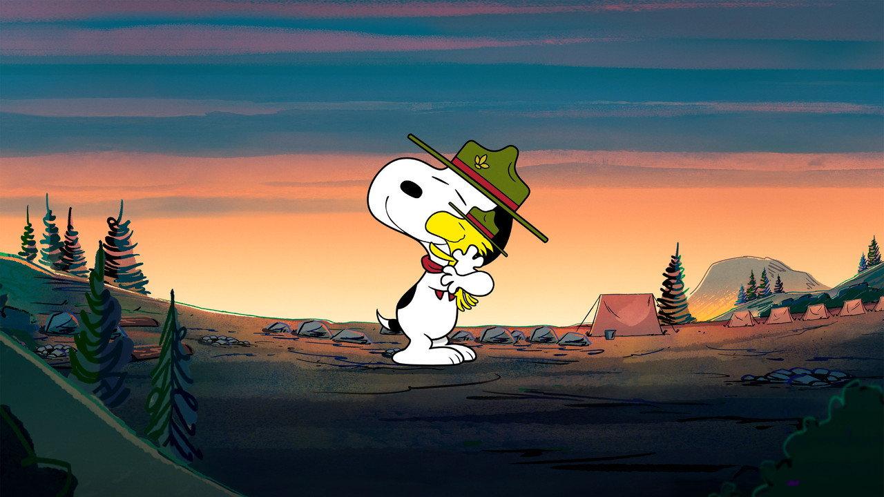 Camp Snoopy backdrop