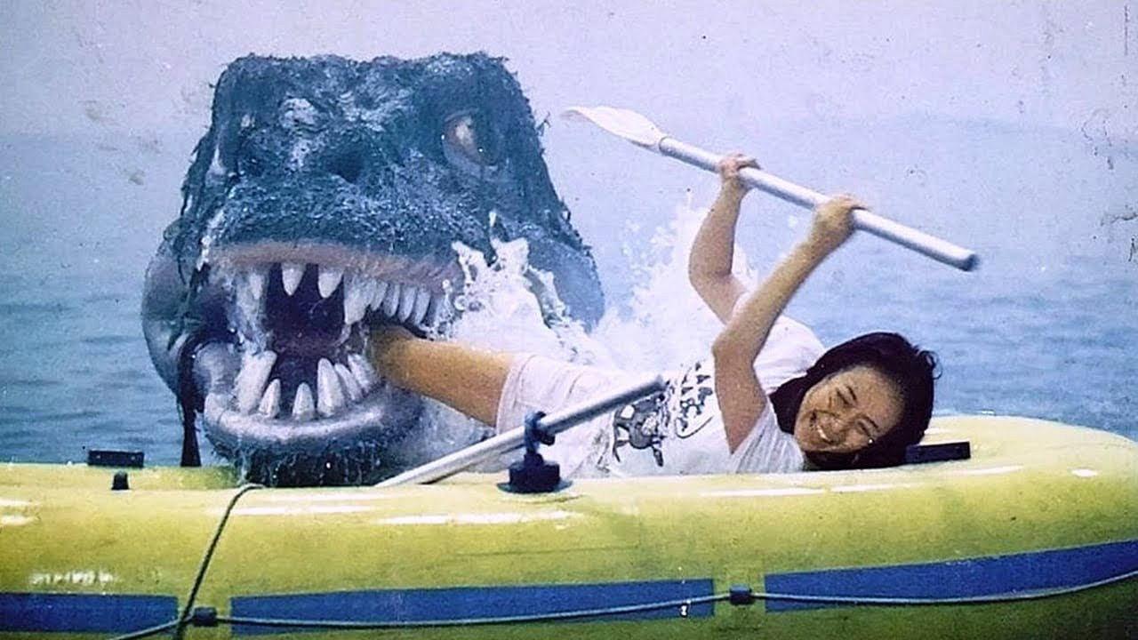 Legend of Dinosaurs and Monster Birds backdrop