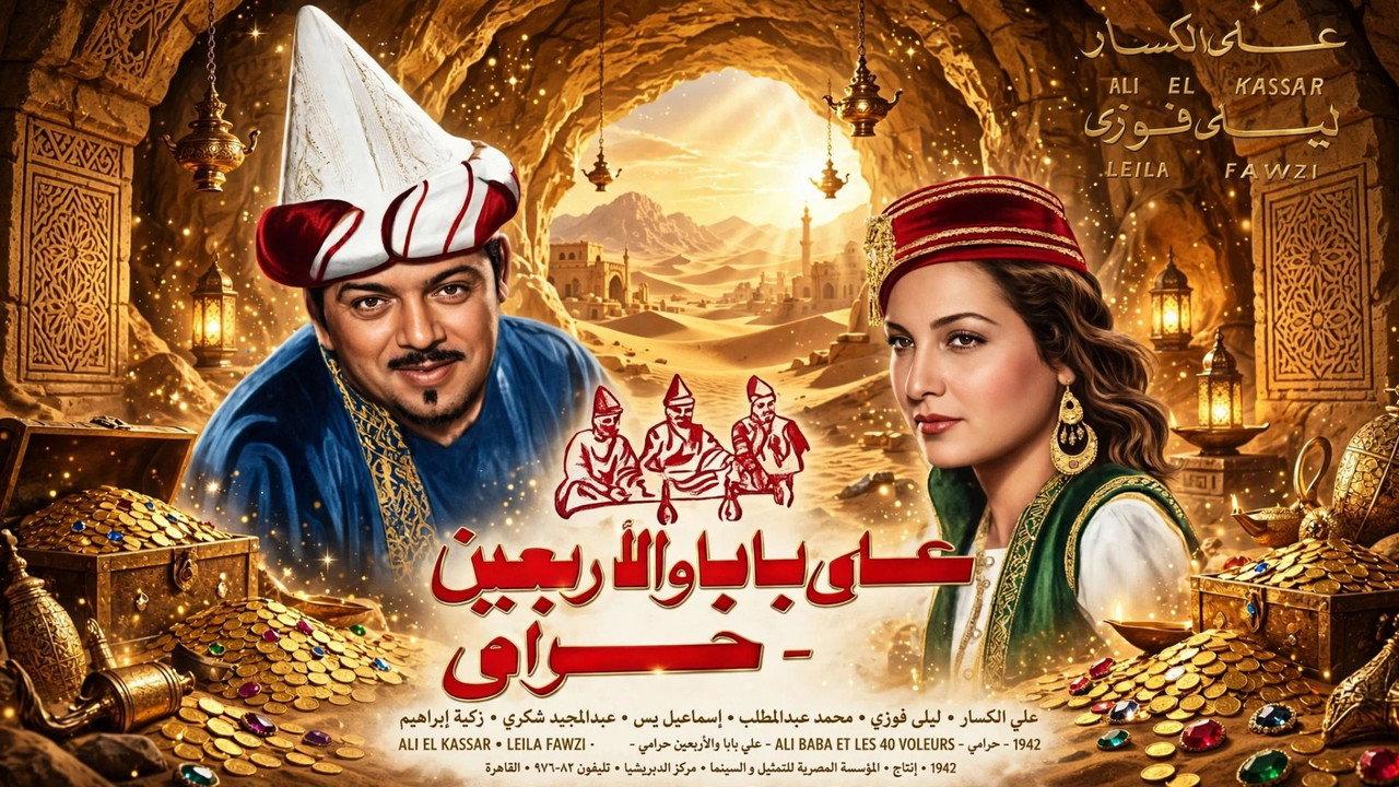 Ali Baba and the Forty Thieves backdrop
