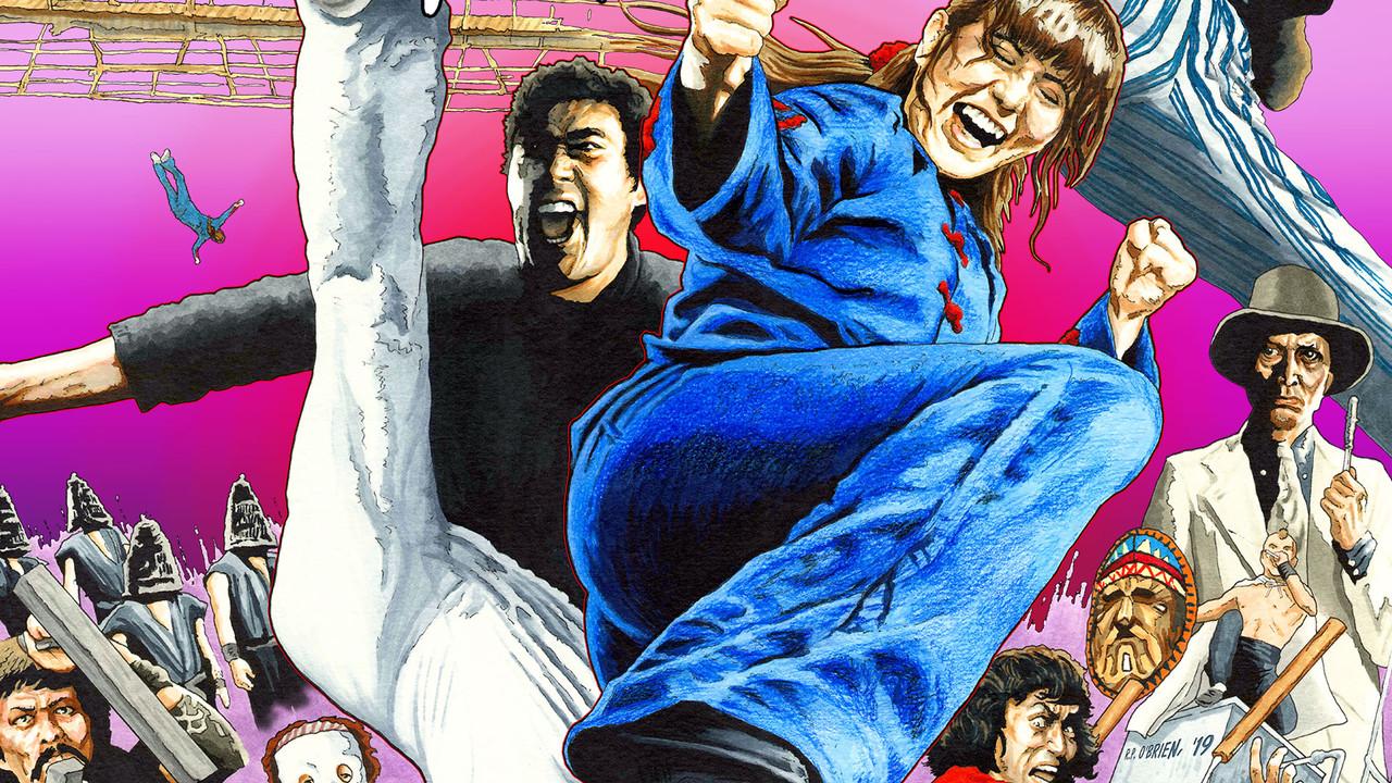 Sister Street Fighter backdrop