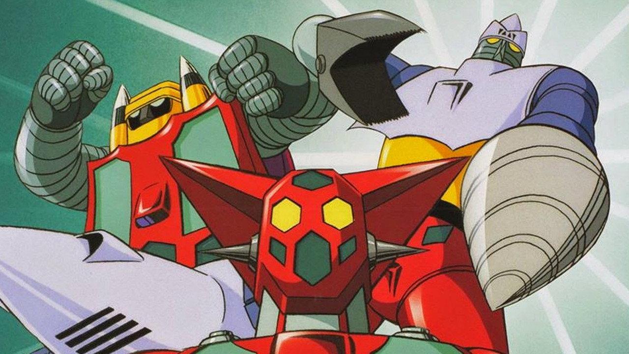 Getter Robo backdrop