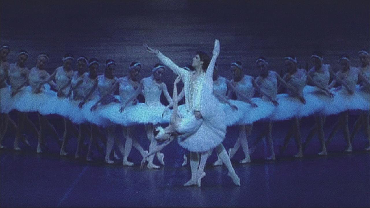 Pyotr Tchaikovsky Ballet 'Swan Lake' 2007 at the Mariinsky Theatre in St Petersburg backdrop