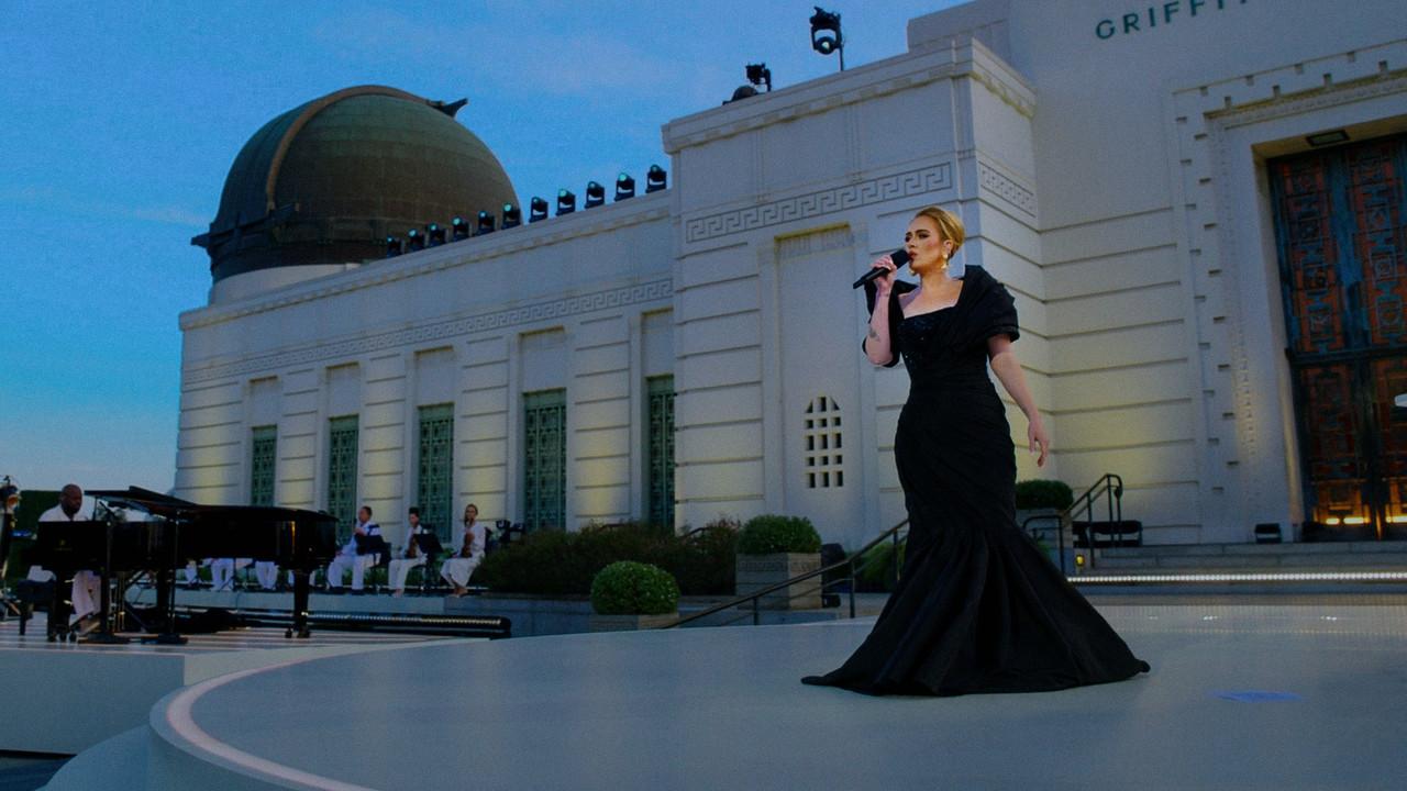 Adele One Night Only backdrop