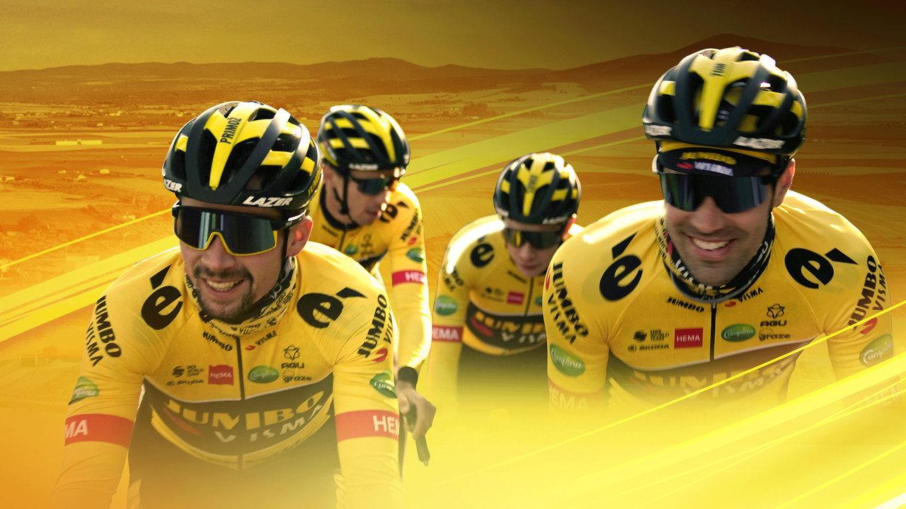 All-in team Jumbo Visma backdrop