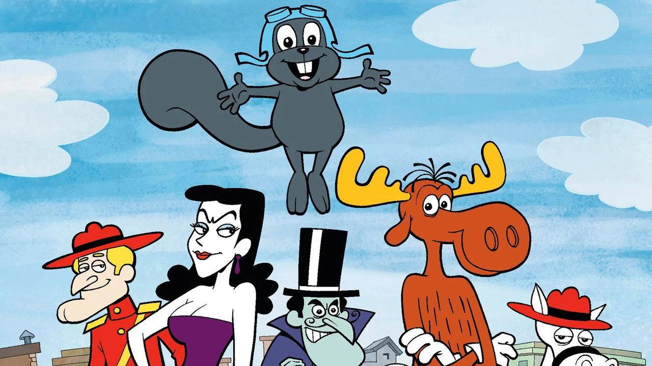 The Adventures of Rocky and Bullwinkle and Friends backdrop