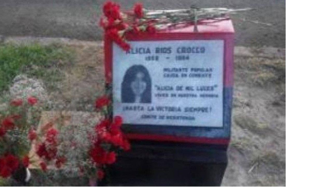 Alicia: At the end of this journey backdrop