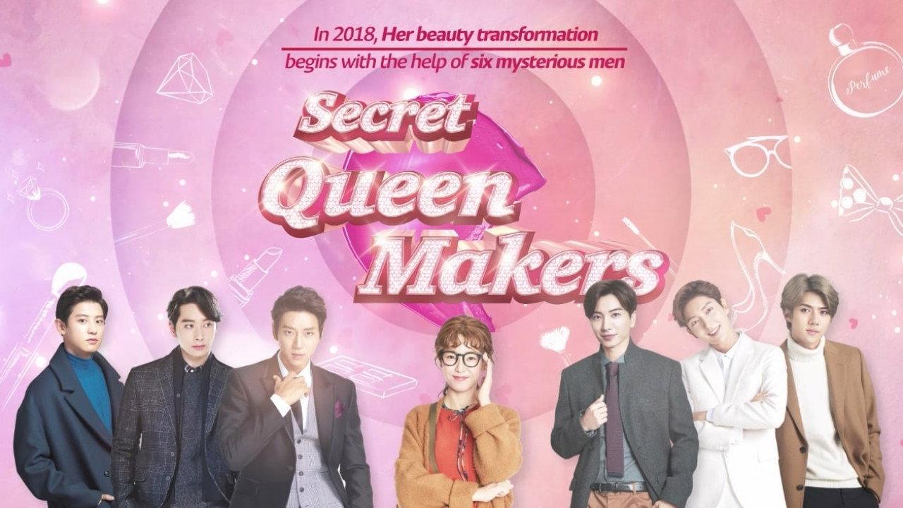 Secret Queen Makers backdrop