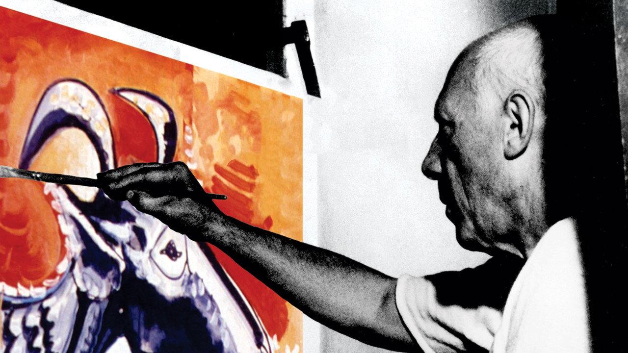 The Mystery of Picasso backdrop