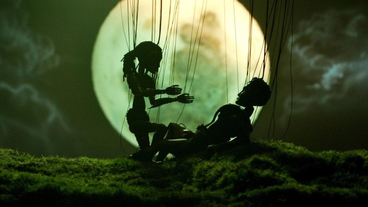 Strings backdrop