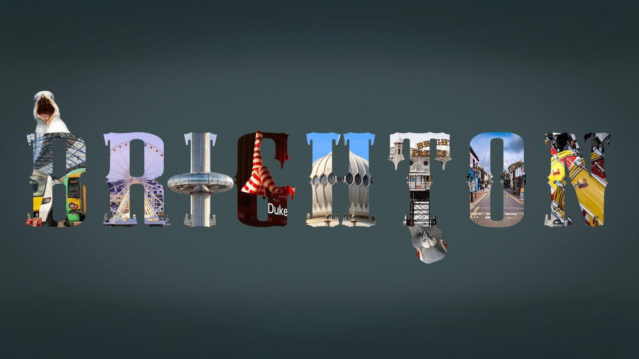 Brighton: A Bird's Eye View backdrop
