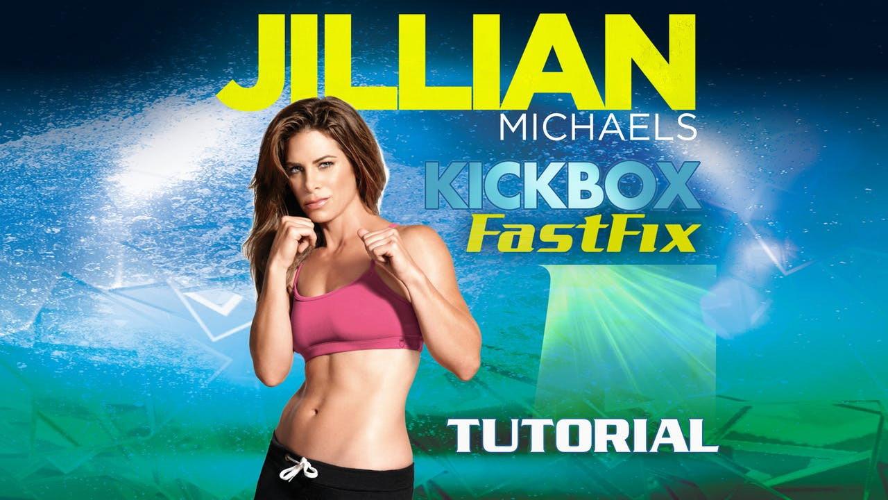 Jillian Michaels Kickbox FastFix - Tutorial backdrop