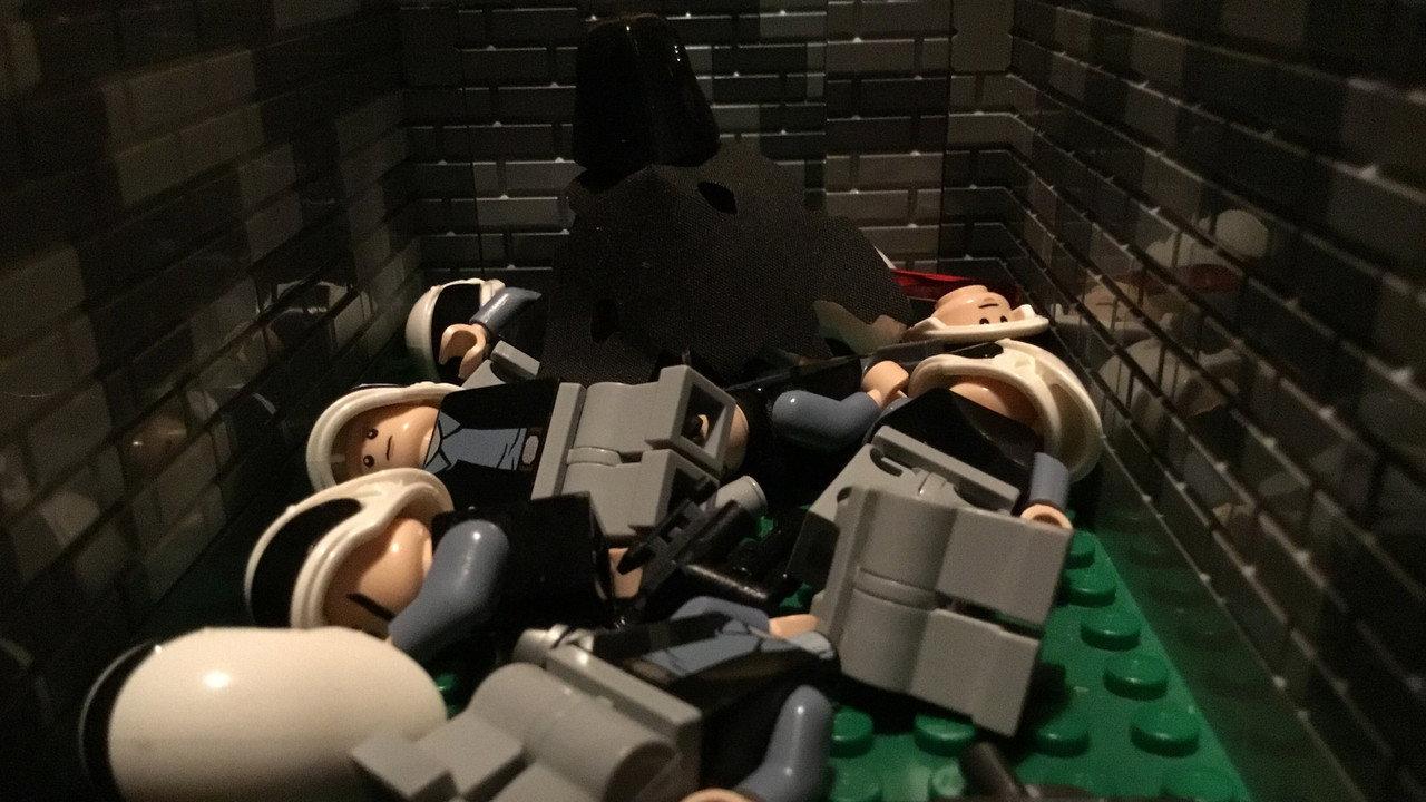 Lego Stop Motion Darth Vader vs Rebels backdrop
