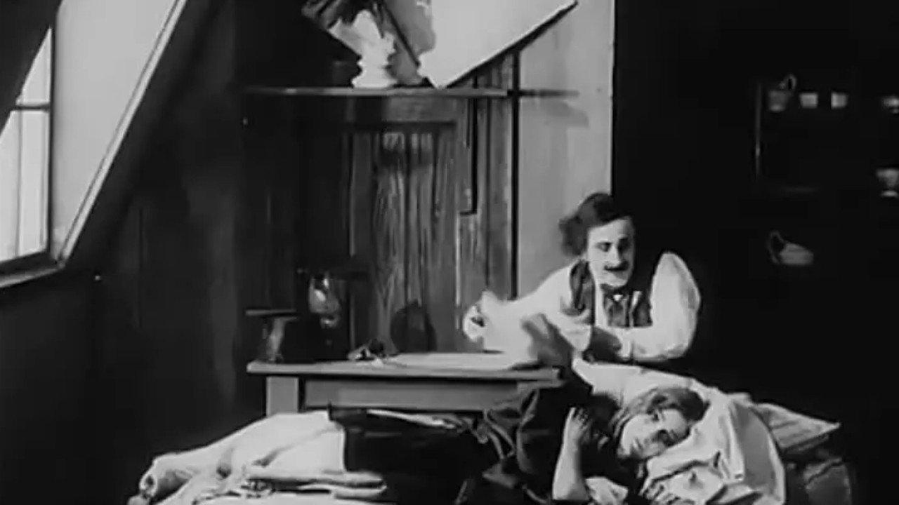 Edgar Allen Poe backdrop