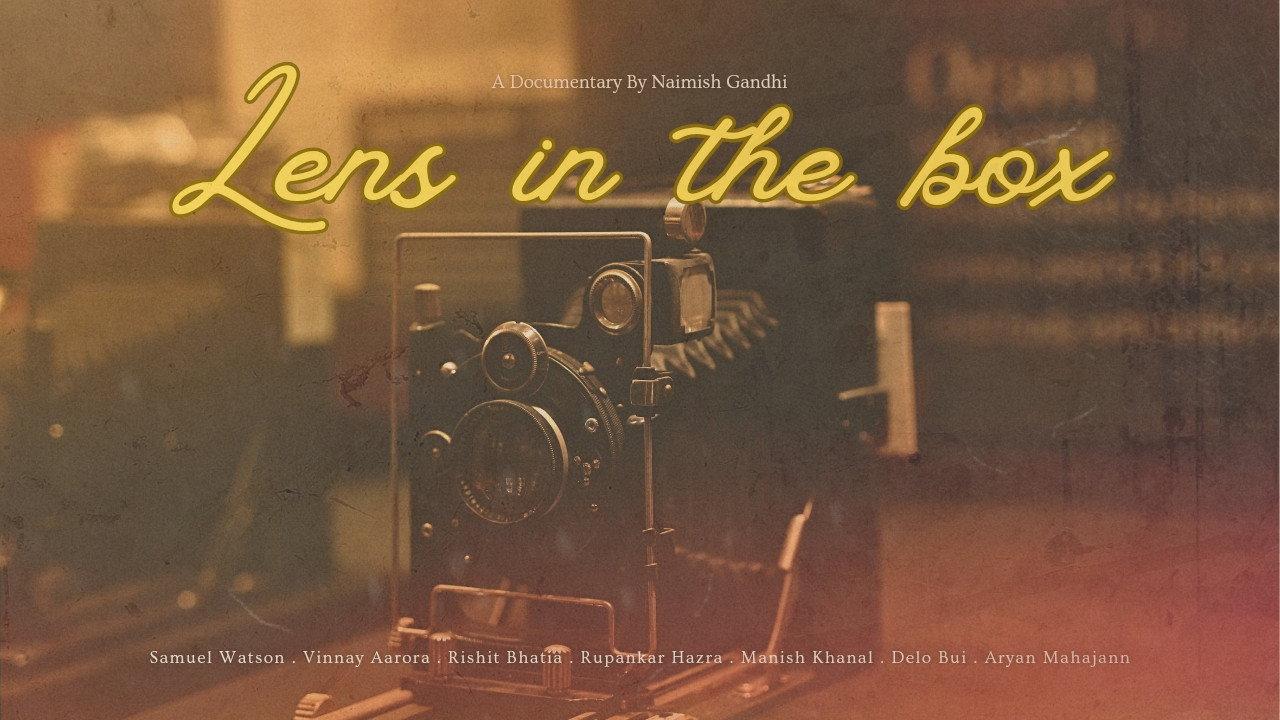 Lens in the box backdrop