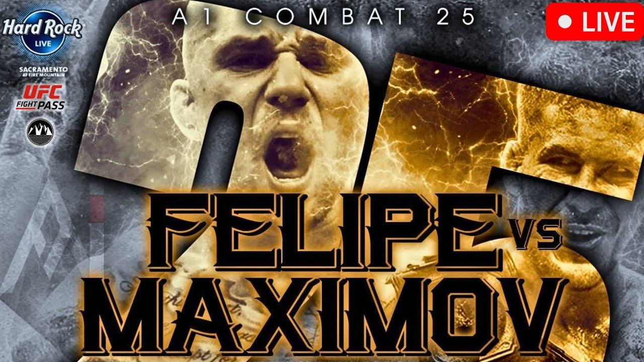 Urijah Faber A1 Combat 25: Felipe vs. Maximov backdrop