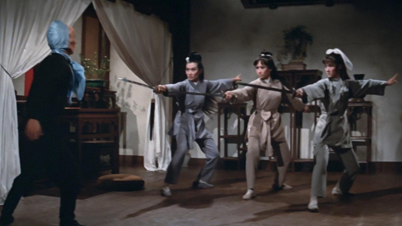 Swordswomen Three backdrop