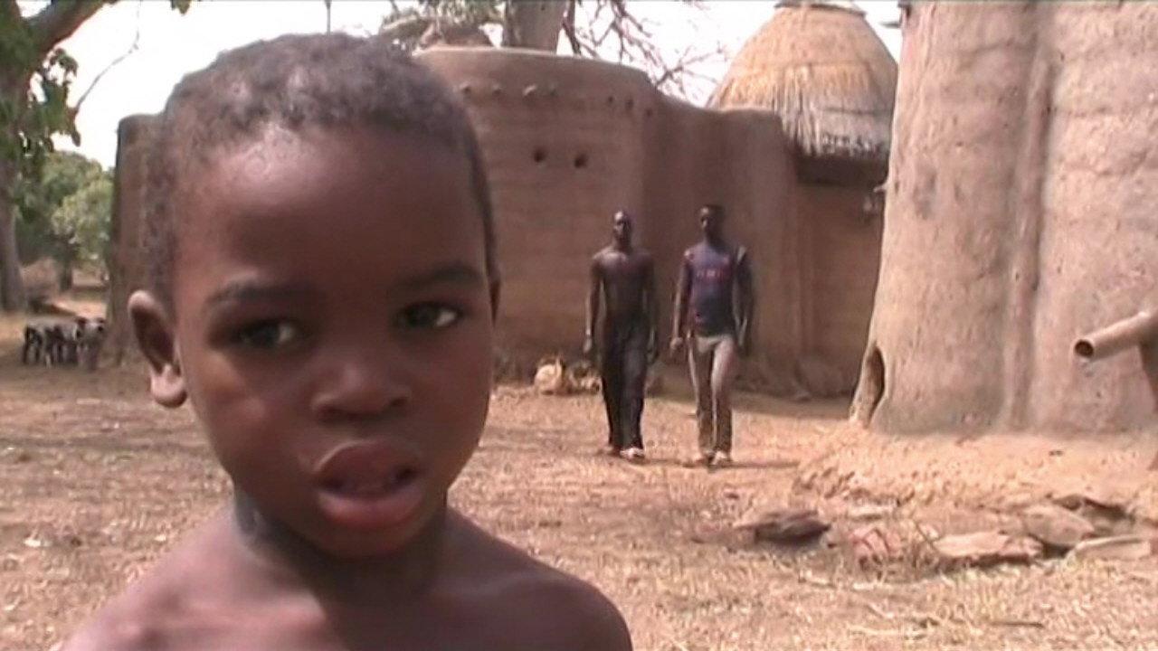 Equiano in Africa backdrop