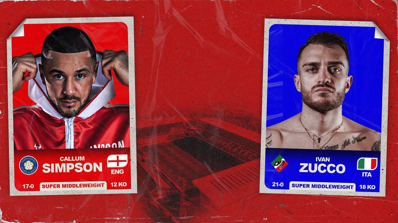 Callum Simpson vs. Ivan Zucco backdrop