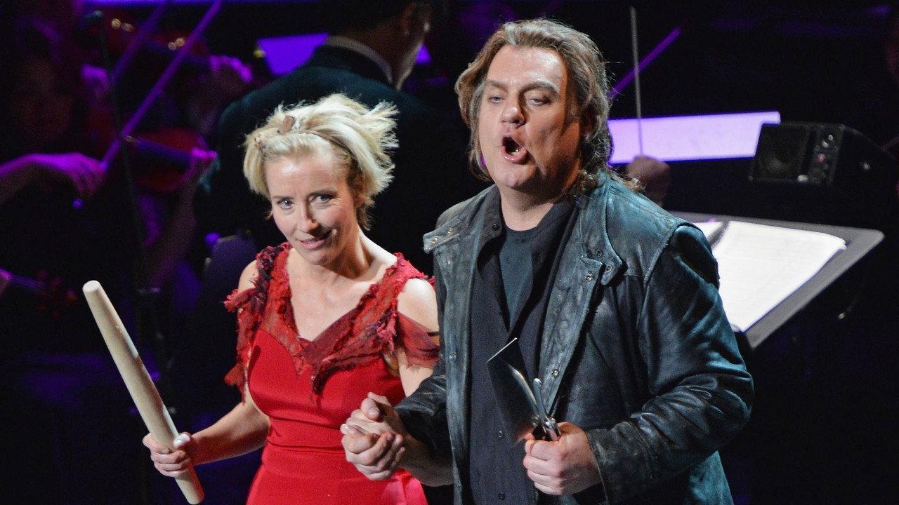 Sweeney Todd: The Demon Barber of Fleet Street – In Concert with the New York Philharmonic backdrop