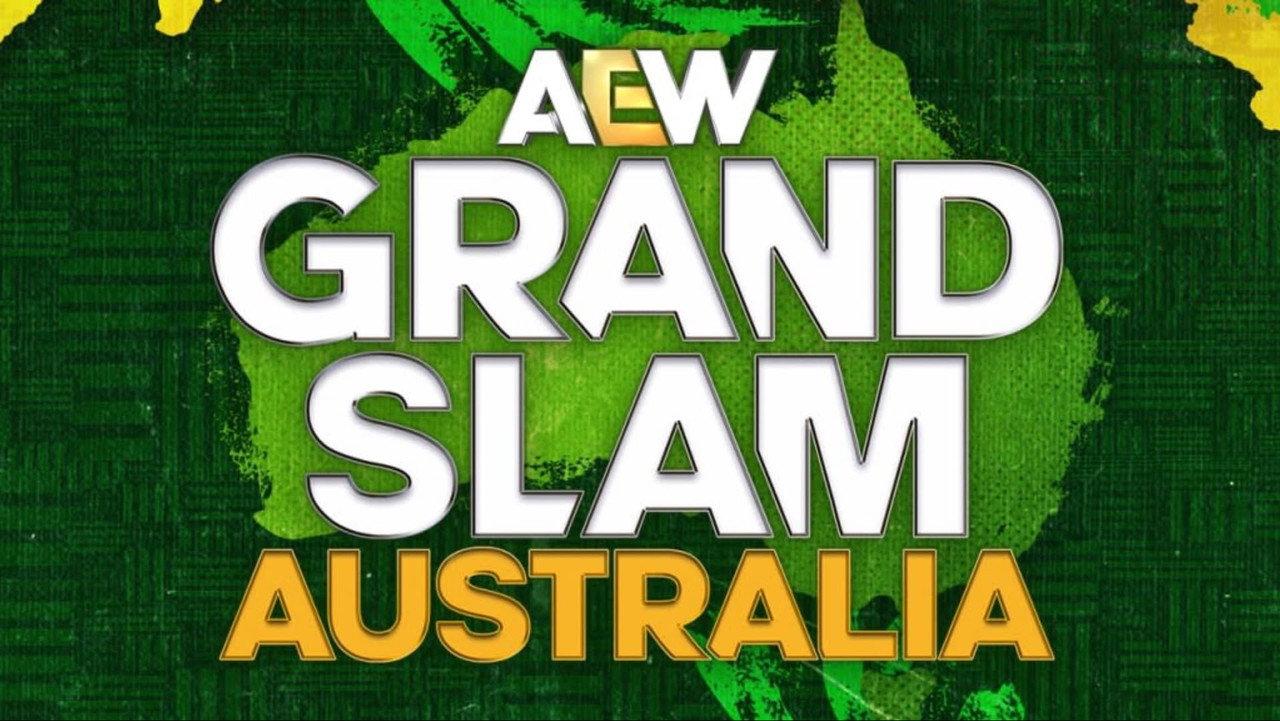 AEW Grand Slam Australia 2026 backdrop