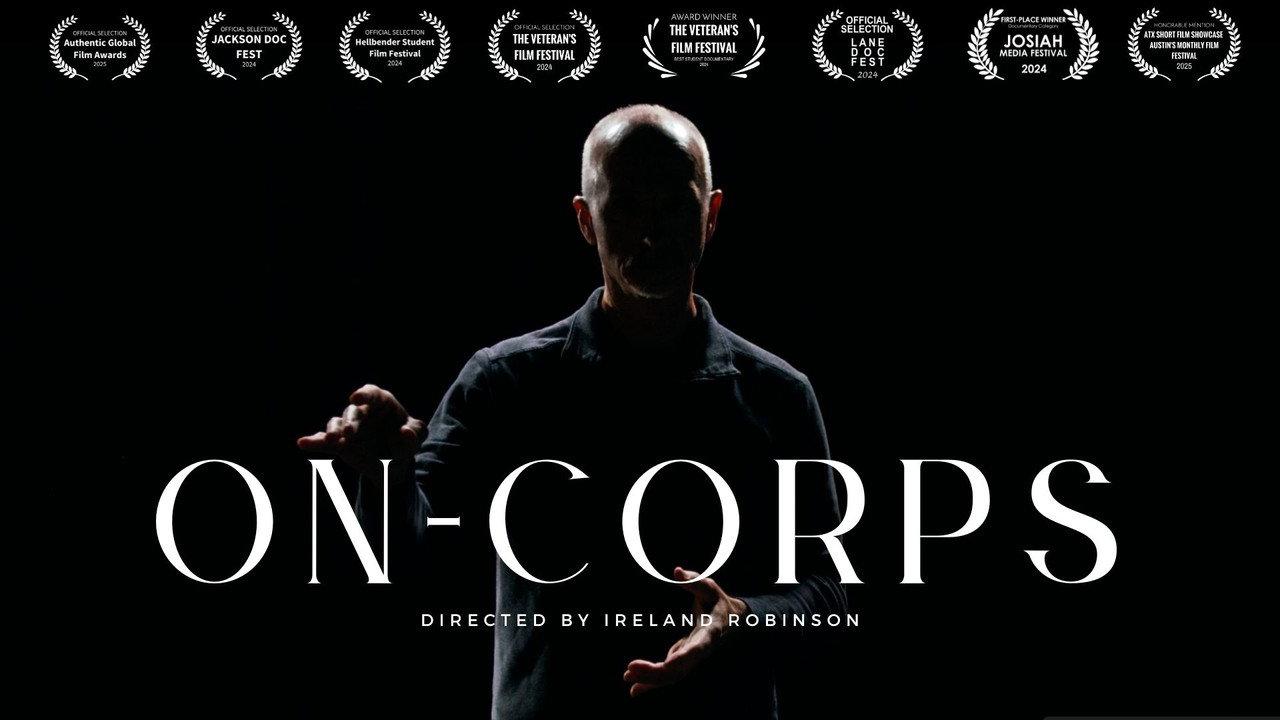 On-Corps backdrop