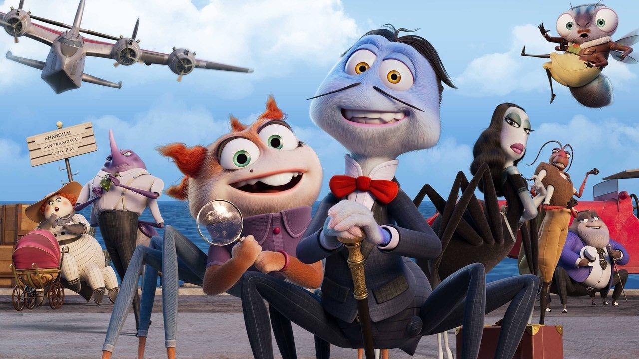 Inspector Sun and the Curse of the Black Widow backdrop