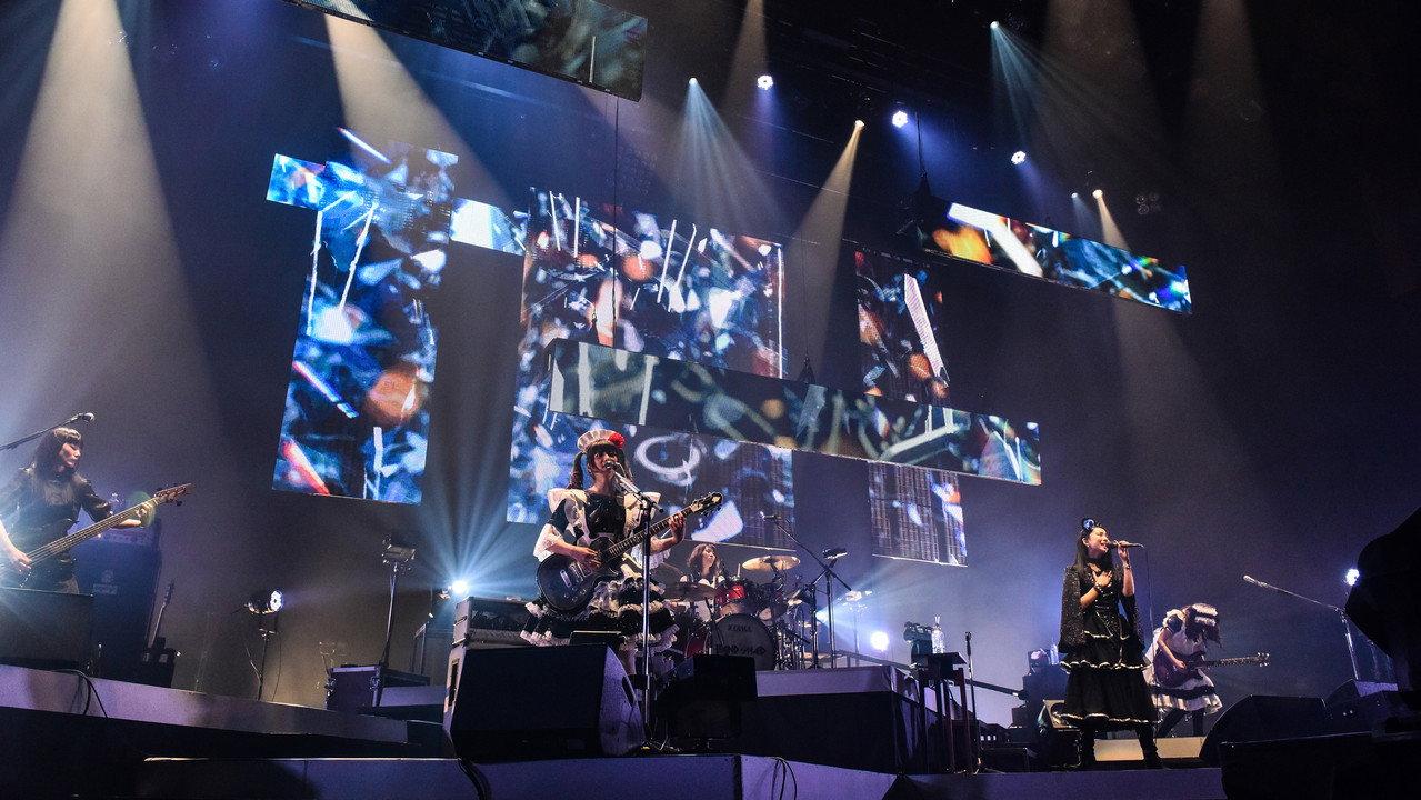 BAND-MAID WORLD DOMINATION TOUR 【進化】at LINE CUBE SHIBUYA(渋谷公会堂) backdrop