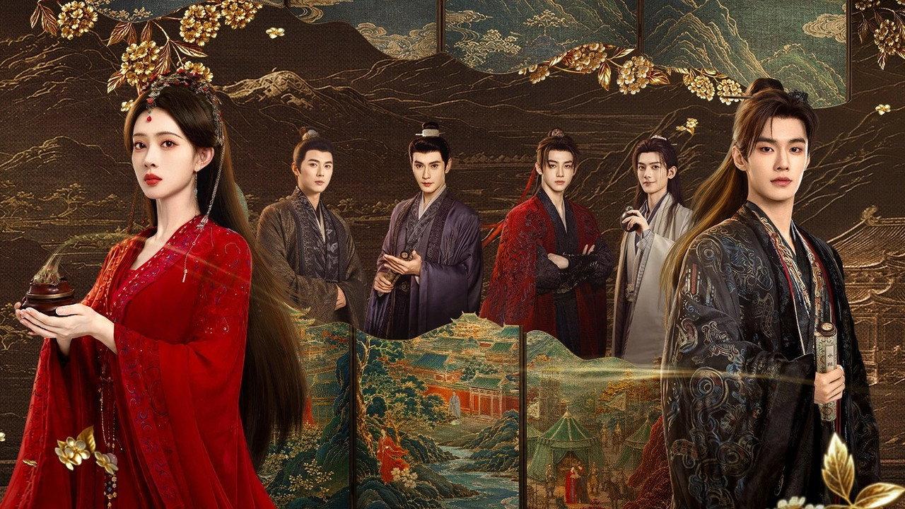 Blossoms of Power backdrop