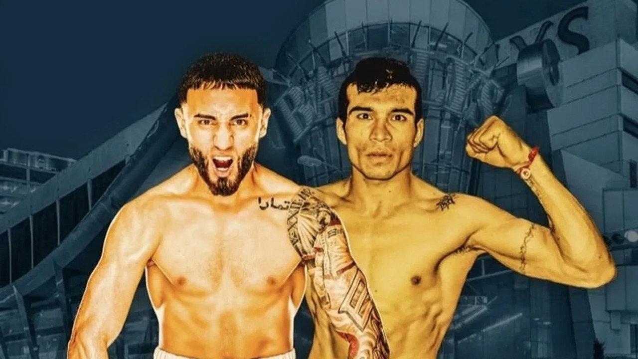 Joseph Adorno vs. Hugo Alberto Roldan backdrop