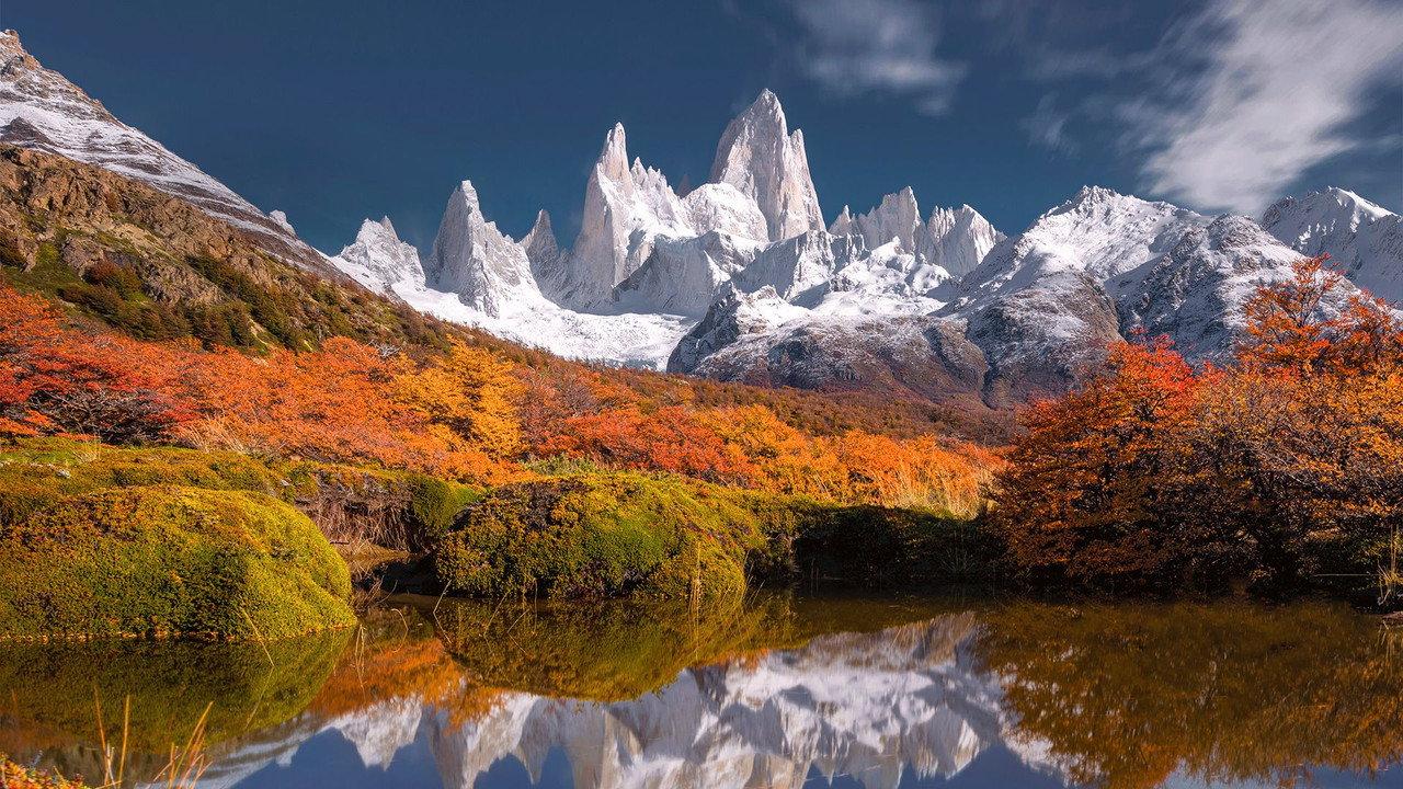 Aerial Argentina backdrop