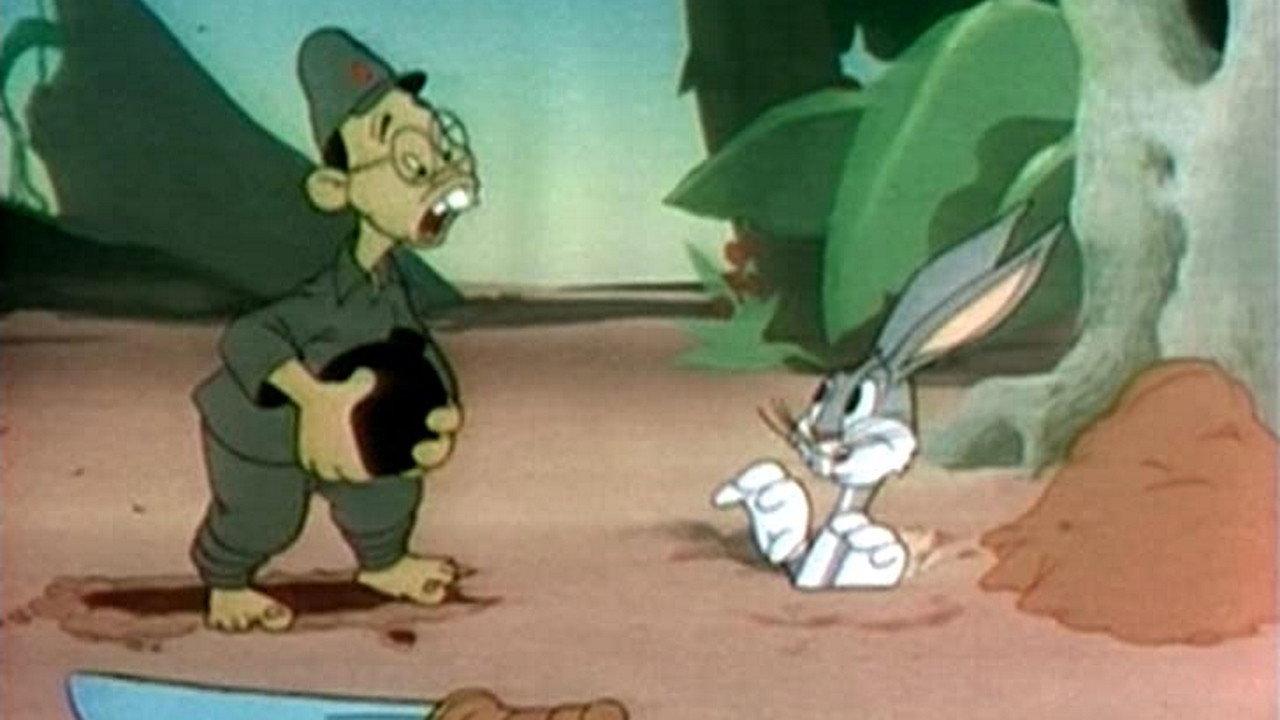 Bugs Bunny Nips the Nips backdrop