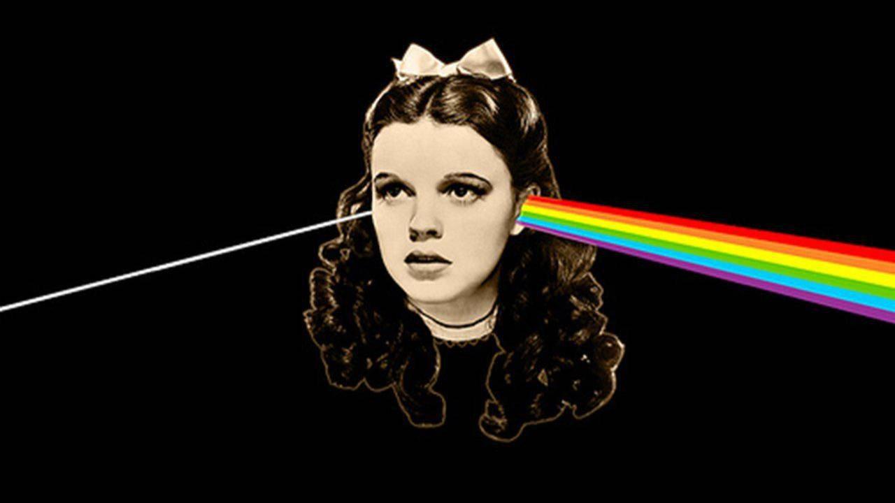 The Dark Side of the Rainbow backdrop