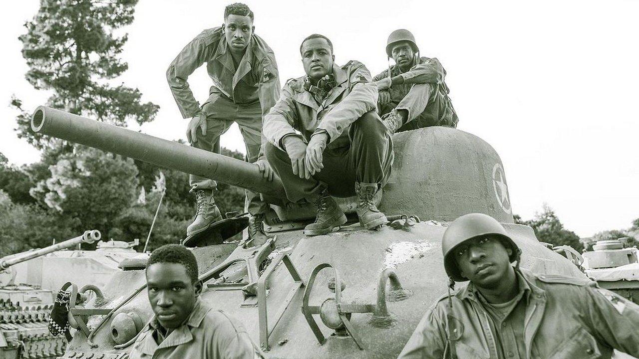 Black Panthers of WWII backdrop