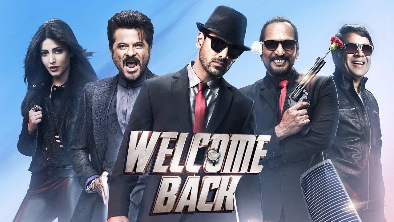 Welcome Back backdrop