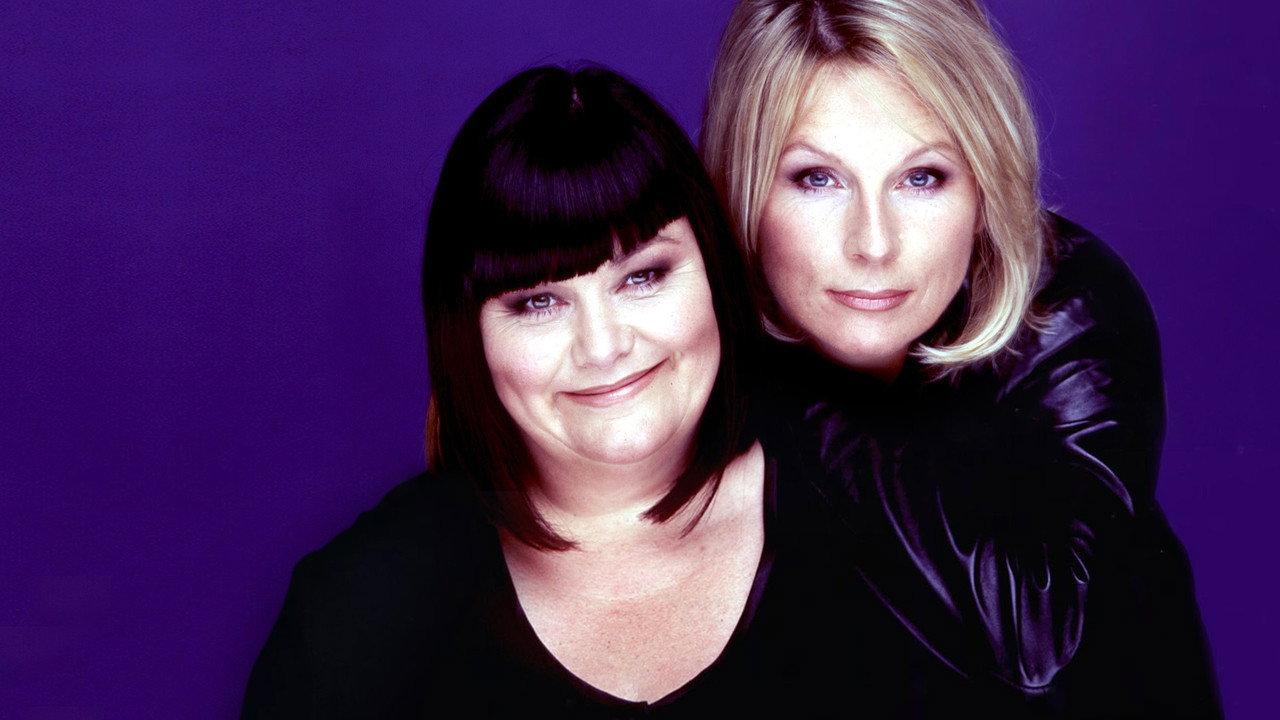 French & Saunders backdrop