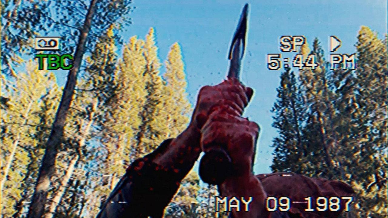 A Man in the Woods with an Axe backdrop