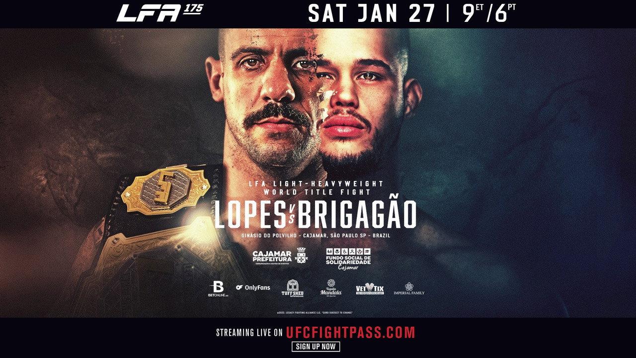 LFA 175: Lopes vs. Brigagao backdrop