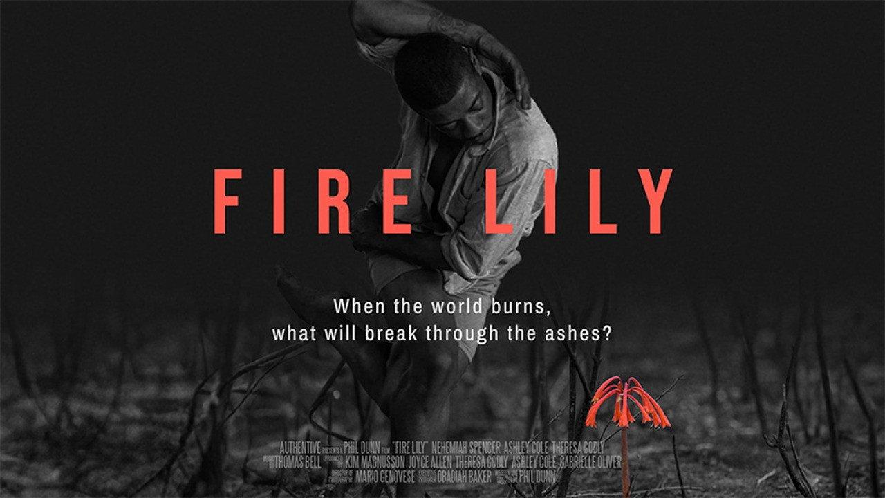 Fire Lily backdrop