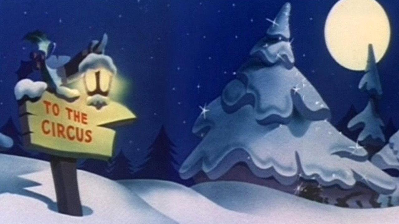 Ginger Nutt's Christmas Circus backdrop