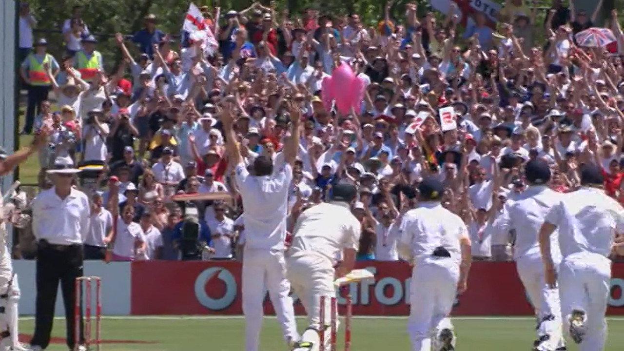 Ashes Series 2010/2011 backdrop
